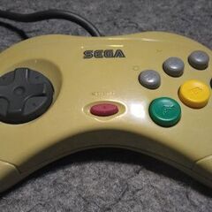 セガサターン ジャンク コントローラー、電源ケーブル、映像ケーブル付属の画像