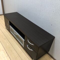 ニトリ　テレビボード クラップLT47 多彩な収納のついたテレビボード 【糸島市内 送料無料】88123-1-010の画像