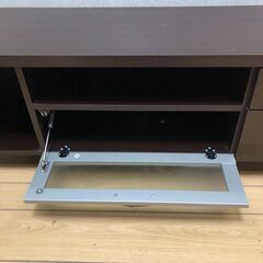 ニトリ　テレビボード クラップLT47 多彩な収納のついたテレビボード 【糸島市内 送料無料】88123-1-010の画像