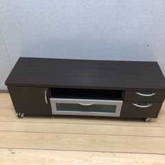ニトリ　テレビボード クラップLT47 多彩な収納のついたテレビボード 【糸島市内 送料無料】88123-1-010の画像