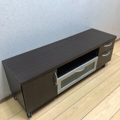 ニトリ　テレビボード クラップLT47 多彩な収納のついたテレビボード 【糸島市内 送料無料】88123-1-010の画像