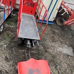 青森県発　農用タバコ葉　集穫車2台セットの画像