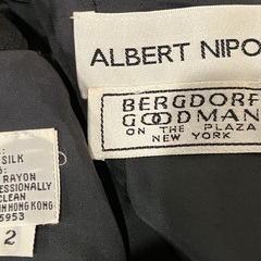 パーティドレス　Albert Nipon（アルバート・ニポン）おまけ→ブラウスの画像