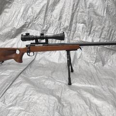 ボルトアクションスナイパーライフル リアルウッドストック