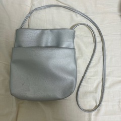 アフタヌーンティー　ショルダーバッグ シルバー