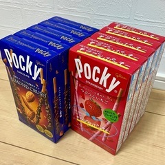 【お取引決定】お菓子 ポッキー（アーモンドクラッシュ・いちご）合...