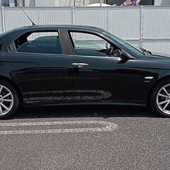 ★車検たっぷりR8/10★アルファ156★TI2.0JTS★黒革シート★シートヒーター★17インチアルミ/ETC他の画像