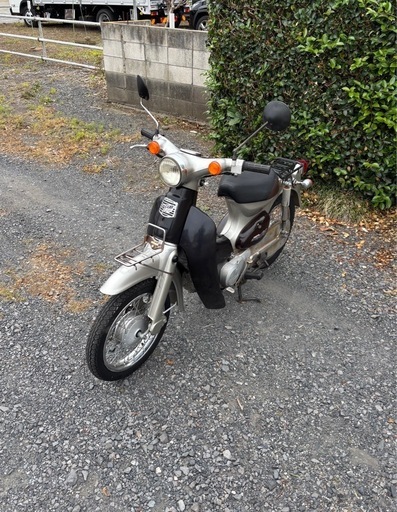 1048.動画ありホンダリトルカブ50 3速原付バイク50cc 車体埼玉
