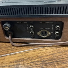 アンティーク　レトロなカセットデッキの画像