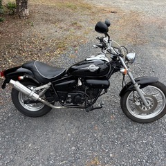 1051.動画あり　ホンダ　マグナ50 アメリカン　原付　バイク　50cc 車体の画像