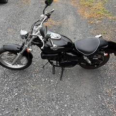 1051.動画あり　ホンダ　マグナ50 アメリカン　原付　バイク　50cc 車体の画像