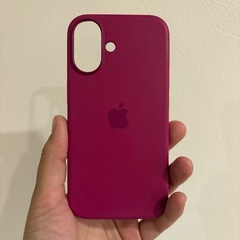 【純正】iPhone16 シリコンケースの画像