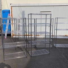 【kj158】在庫大量 美品多数 メタルラック スチールラック ...