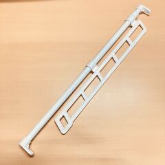 NITORI スライドで出し入れできる「押入れ便利ハンガー」設置寸法70.5～110cm（中古品）の画像