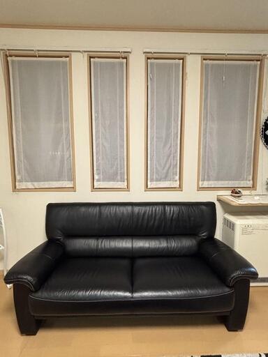 村内ファニチャー 3Pソファ ソリオ Ⅱ 3S ブラック ②村内ファニチャー 3Pソファ ソリオ Ⅱ 3S ブラック 大特価 日本製