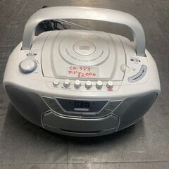 ☆中古￥2,000！フィフティ　ＣＤラジオカセットレコーダー　家...