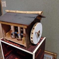手作り水車小屋の画像