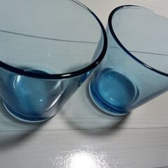 ブルーグラスコップの画像