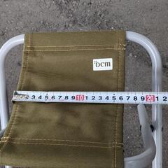 5脚まとめ売り格安‼️DCM折りたたみイス‼️の画像