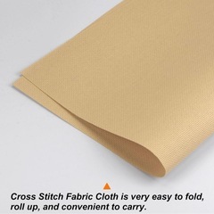 uxcell 14カウント クロスステッチ布 39×59" クロスステッチ生地の画像