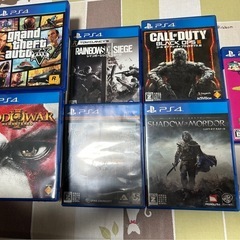 PS4ソフトセットの画像