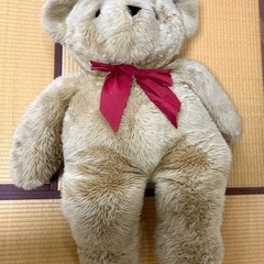 特大1mくまのぬいぐるみ！癒しグッズとして最適ですの画像
