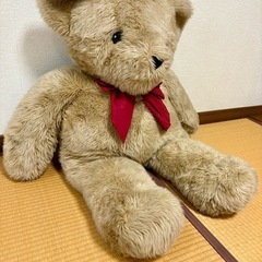 特大1mくまのぬいぐるみ！癒しグッズとして最適ですの画像