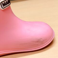 マーブルライン レインシューズ（ピンク）15.0の画像