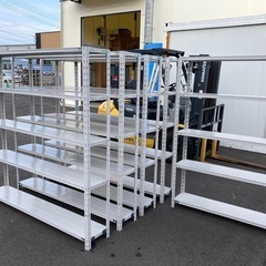 【OF-27】在庫多数　美品 業務用 中量級 スチールラック 収...