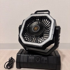 【20000mAh大容量】扇風機 キャンプ アウトドア 吊り下げ...