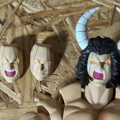 【⭐︎値下げ】バッファローマン フィギュア（パイプ椅子付き）の画像