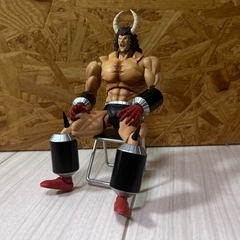 【⭐︎値下げ】バッファローマン フィギュア（パイプ椅子付き）の画像
