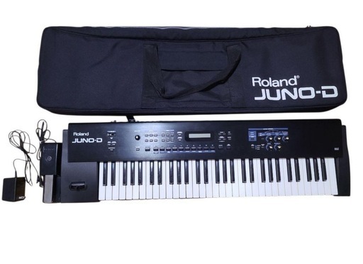 Roland JUNO-D キーボード シンセサイザー ケース・説明書付 Roland JUNO-D キーボード シンセサイザー ケース・説明書付
