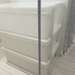 【まとめ売り】クリアボックス+ IKEA MOPPE 小物入れ 木棚