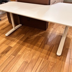 IKEA イケア ベカント L字  テーブル デスクの画像