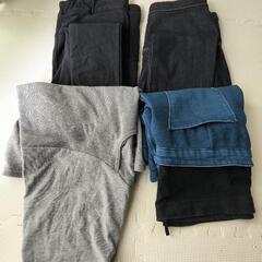 マタニティパンツ　ジーンズ　スカート　4点セット　マタニティMサイズ