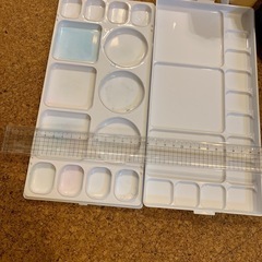 絵の具パレット　の画像