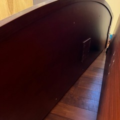 家具 ベッド クイーンベッドフレームの画像