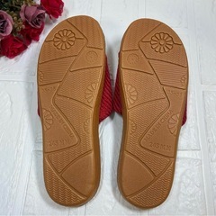 ❣️さらっと快適❣️ルームシューズ レディース リネンスリッパ　麻スリッパ Lの画像