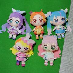 美品プリキュアぬいぐるみ5体セット