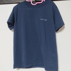 130cm　モンベル　Tシャツ　ネイビー