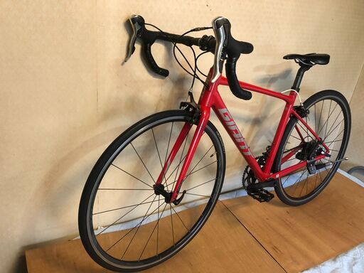 ロードバイク　GIANT 赤 ジャイアント「TCR アドバンスド SL 0 レッド」新型スラム
