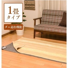 アイリスオーヤマ／ホットカーペット／1畳の画像