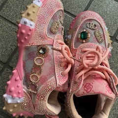 キラキラスニーカーの画像