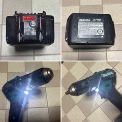  makitaマキタ HP483D充電式震動ドライバドリル 18V バッテリー 充電器の画像