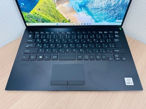 100％本物 Pro第10世代Core 美品Vaio i7メモリ16GB nook (Net office付 MS Windowsノート本体