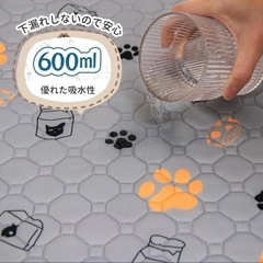 ペットシーツ 洗える 犬 猫 おしっこマット 下敷き 90×75cm 2枚セットの画像