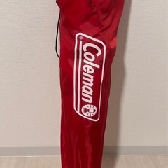 「受け渡し予定者様決まりました」コールマン　アームチェア　レッド　キャンプ　アウトドアの画像