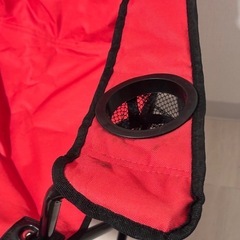 「受け渡し予定者様決まりました」コールマン　アームチェア　レッド　キャンプ　アウトドアの画像