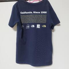 140cm　ノースフェイス　ネイビー　Tシャツの画像
